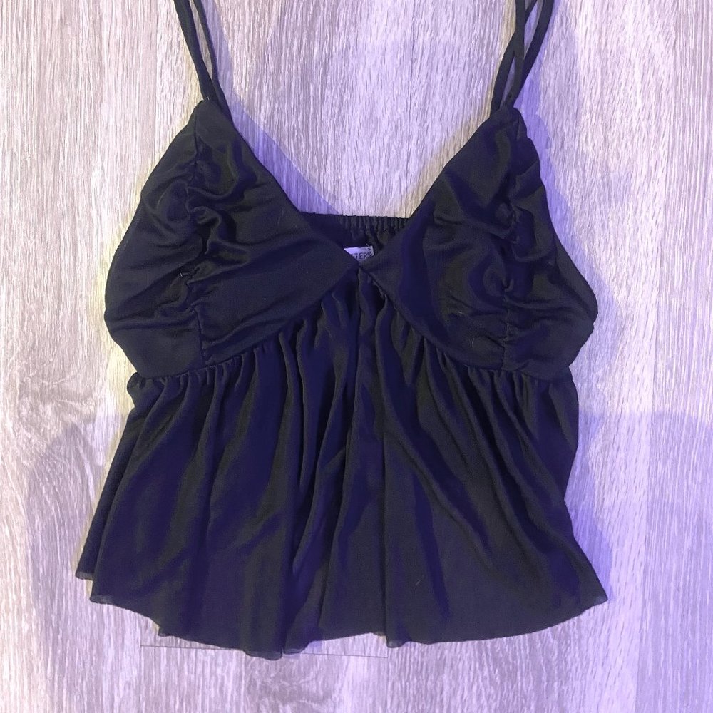 Black Blouse Tank